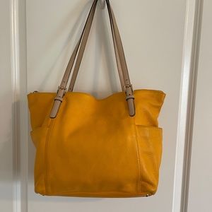 Michael Kors Marigold Leather tote shoulder bag
